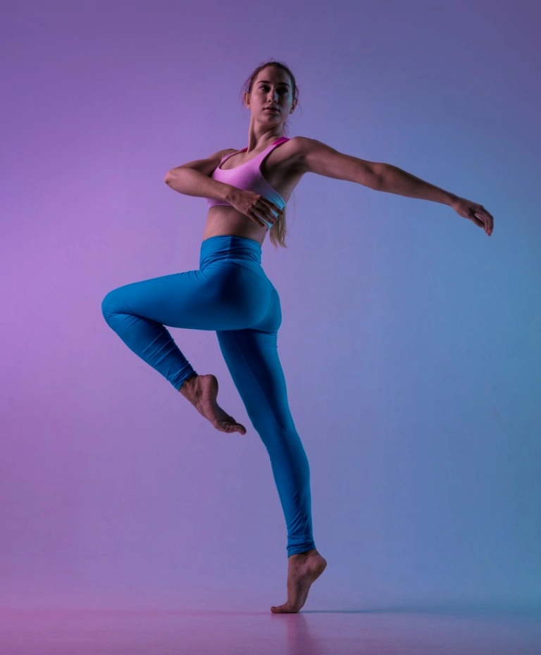 Kobieta w&nbsp;legginsach